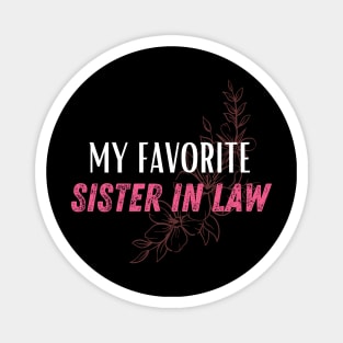 Sister in law shirts cute Magnet